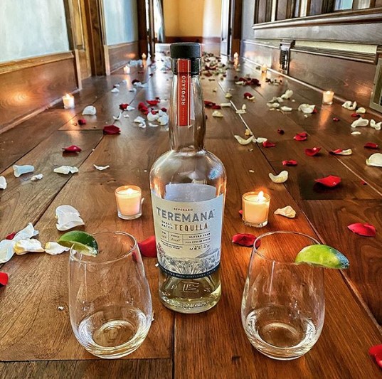 drinks at the birthday of dwayne johnson